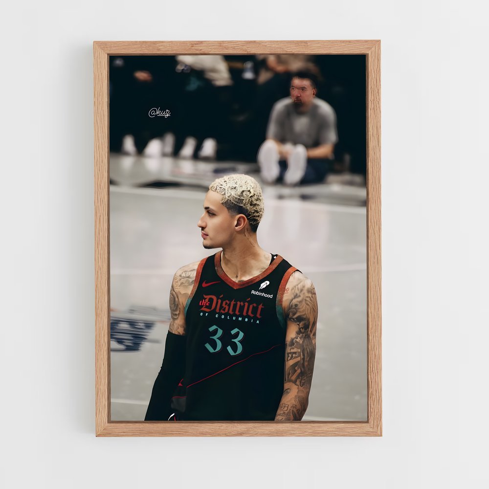 Poster Kyle de kuzma – affiche Basketball (vue 4)